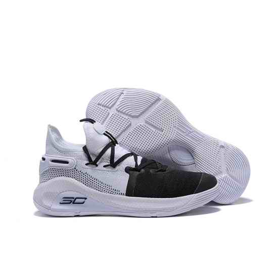 Stephen Curry VI Men Basketball Shoes White Black